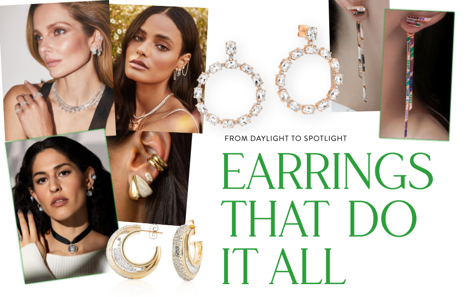 <b>T to B: </b> Anita Ko Jewelry; Bolton Gems; Tomasz Donocik; Noor Fares Jewellery; Anita Ko Jewelry; Moritz Glik
