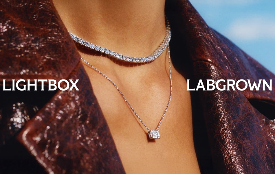The De Beers Group has announced the closure Lightbox Jewelry, its lab-created diamond brand. | Source: Shopify/Lightbox