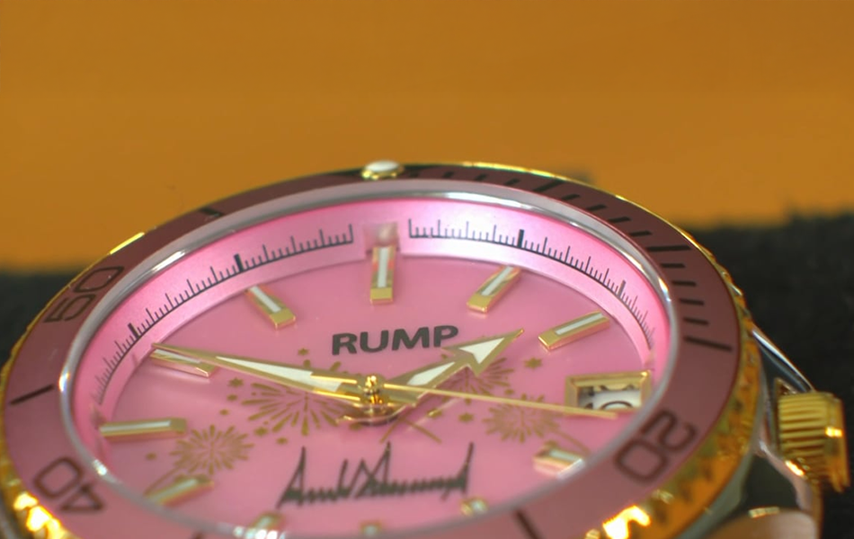 Watches bearing the branding of US President Donald Trump have once again made headlines this week, after a customer voiced outrage over a humorous blunder found on a supposedly limited edition model. | Source: Arizona’s Family