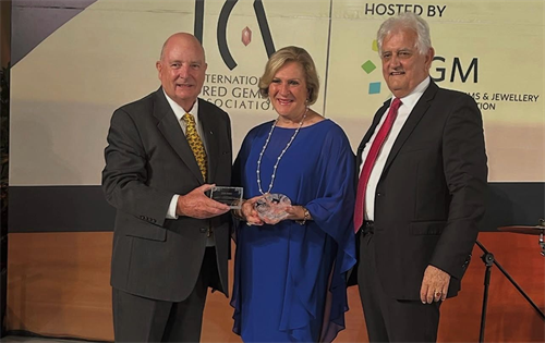 Gemological Institute of America (GIA) president and CEO Susan Jacques has received a Lifetime Achievement Award from the International Colored Gemstone Association (ICA). | Source: International Colored Gemstone Association