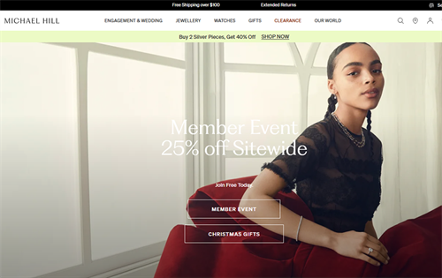 Michael Hill International is one of three major retailers that received penalties for allegedly making false and misleading representations during last year’s Black Friday sales in November. | Source: ACCC
