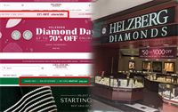  A class action has been filed against jewellery chain Helzberg Diamonds, alleging that the company’s website inaccurately claims products are being offered at discounted prices for a limited time. | Source: Class Action Lawsuits/Wheree