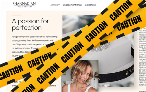 An Australian jewellery retailer once popular with so-called Hollywood stars and local trend-setters is in hot water after a flood of consumer complaints.