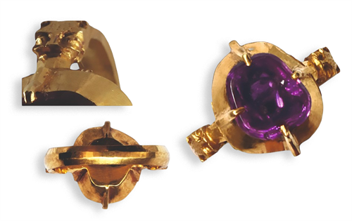 European researchers have released the findings of a study into a 700-year-old gold ring discovered in an abandoned castle in Slovakia. | Source: Live Science