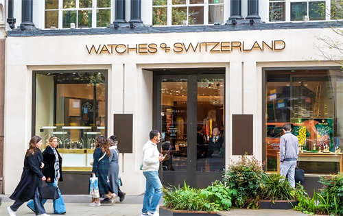 Watches of Switzerland has reported a record high full-year revenue amid a supposed resurgence in demand for luxury products in the US and the UK. | Source: Retail Insight Network/Stefan_Sutka/Shutterstock