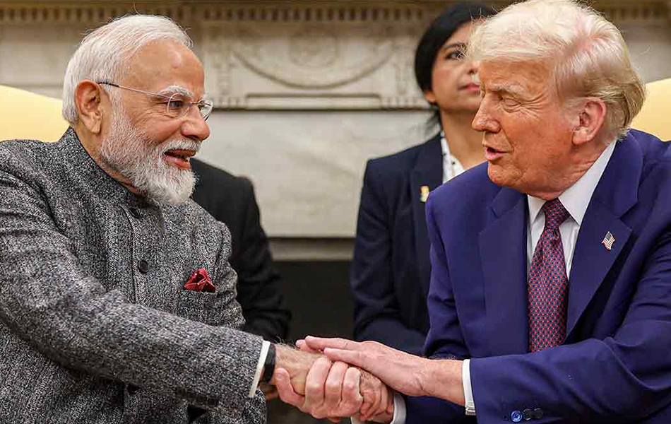 US President Donald Trump has announced a 25 per cent tariff rate on all goods coming from India, raising significant questions for the diamond industry. | Source: The Week