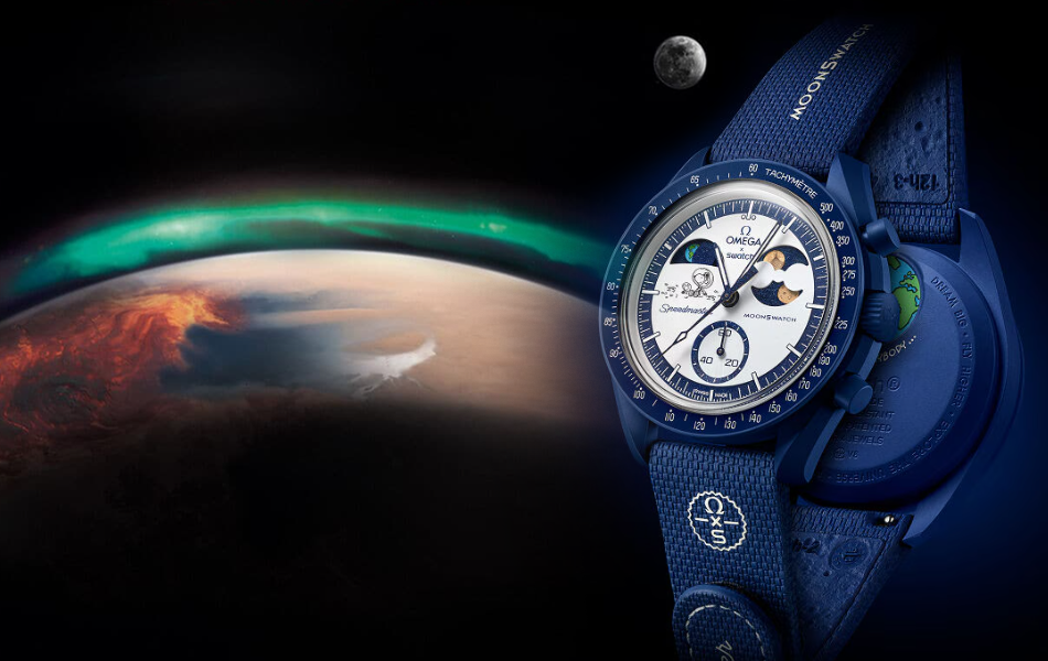 Earlier this month, the latest release from MoonSwatch, a collaborative project between the Swatch Group and Omega, was unveiled. | Source: Swatch