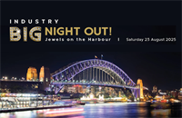 The inaugural edition of the Australian jewellery industry’s ‘Big Night Out’ event will take place on the evening of 23 August (Saturday). The cruise on the Sydney Harbour includes food, drinks, and entertainment, departing King Street Wharf (9) at 7.30 pm and returning after 2.5 hours.