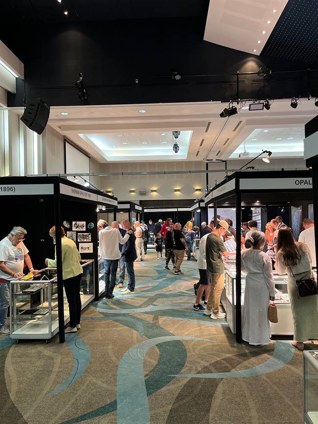 The Australian Opal Exhibition welcomed visitors from around Australia, and organisers will be aiming for more international visitors at future events.