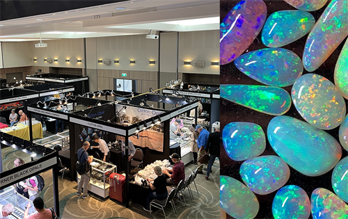 The natural beauty and rising popularity of opal jewellery were recently on display in Queensland at the Australian Opal Exhibition. | Source: Australian Opal Exhibition