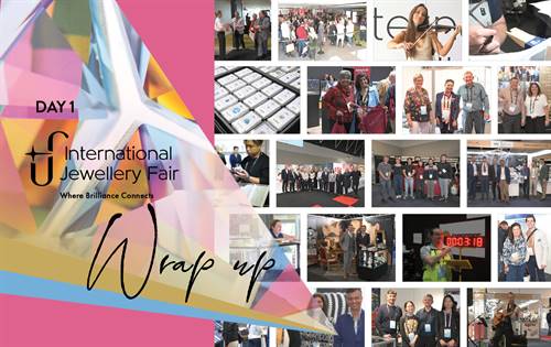 The excitement at the International Jewellery Fair continues tomorrow with more events, exhibitions, and celebrations still to come.