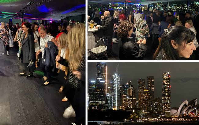 Under the stars and the Opera House with the Industry