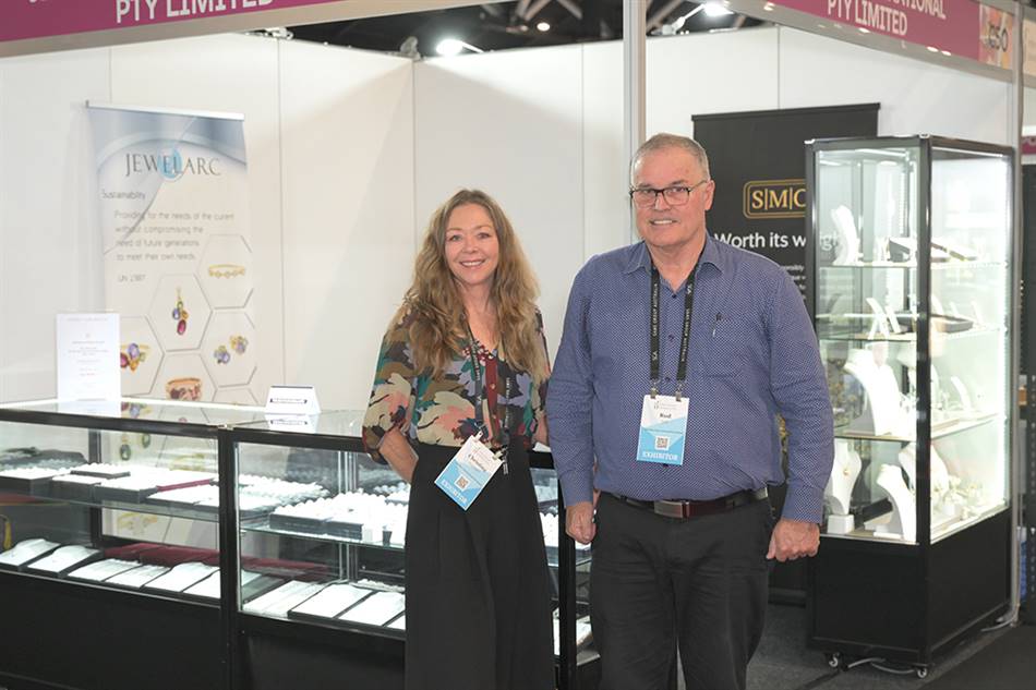 Jewelarc International at the Sydney Fair.