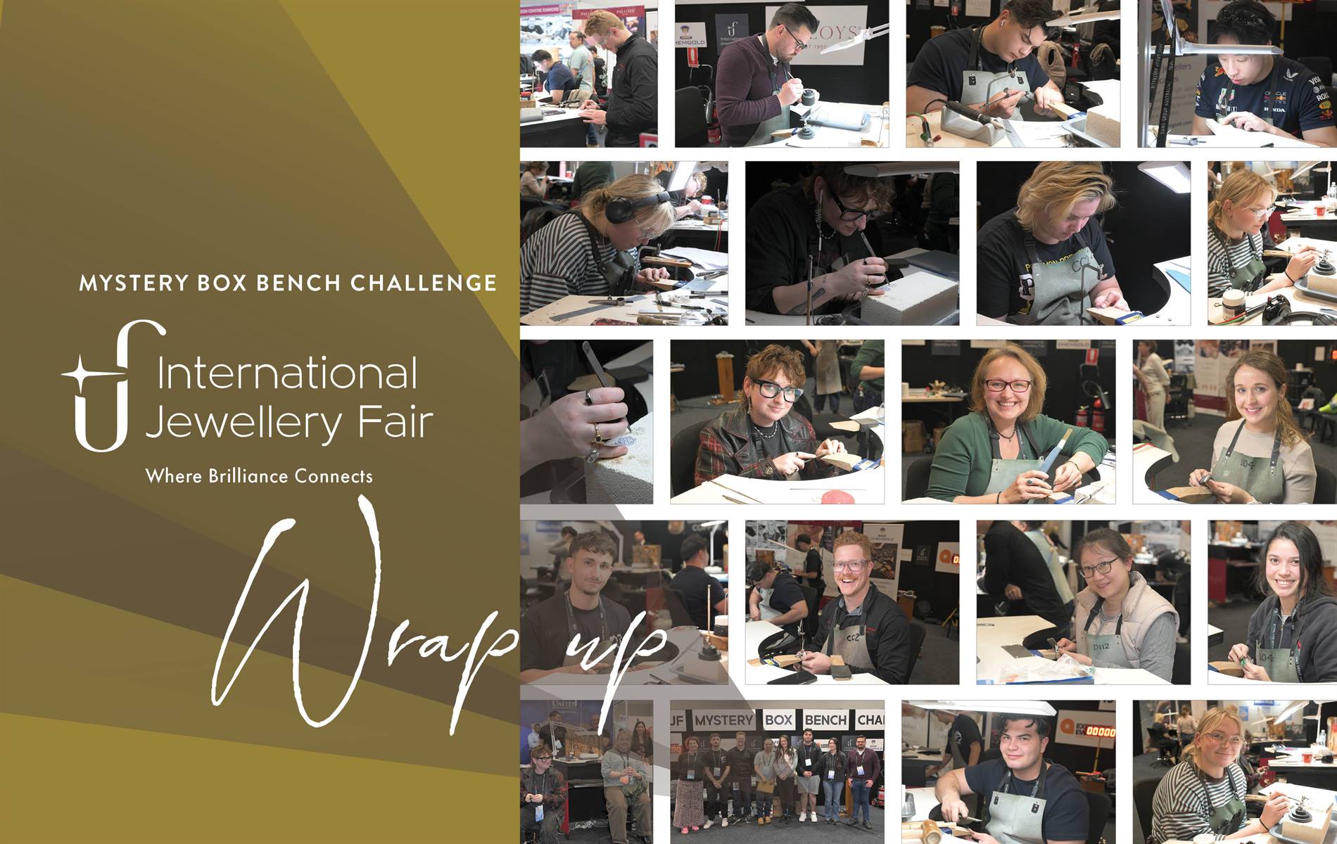 The next generation of bench jewellers put their skills to the test in front of a captivated audience at the 2025 International Jewellery Fair in Sydney.