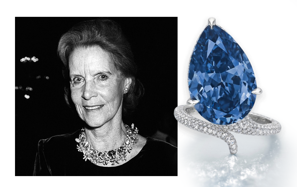 A blue fancy colour diamond is headed to auction in Geneva in November with an eye-popping price tag. | Source: Natural Diamonds/Christie’s Auction House