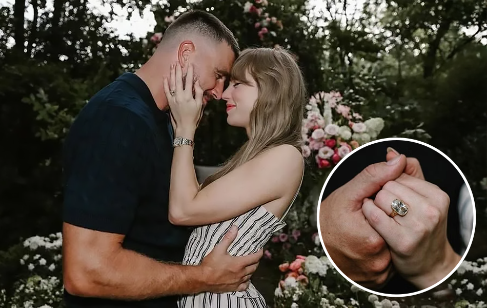 The world’s biggest celebrity pairing – Taylor Swift and Travis Kelce – is officially set to be married, and naturally, fascination has swirled around the chosen engagement ring. | Source: Taylor Swift