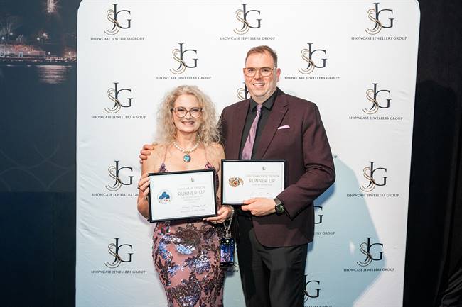 Rosa Diesveld and Jim Goulton of Maleny Jewellers were finalists in the 2025 Design Awards.