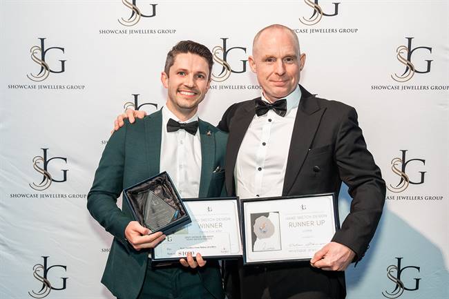 Pebble Ever After by Scott Smolders of Maleny Jewellers was the winner of the Hand Sketch Award, while the runner-up was Peter Atkinson of Mystique Jewellers.