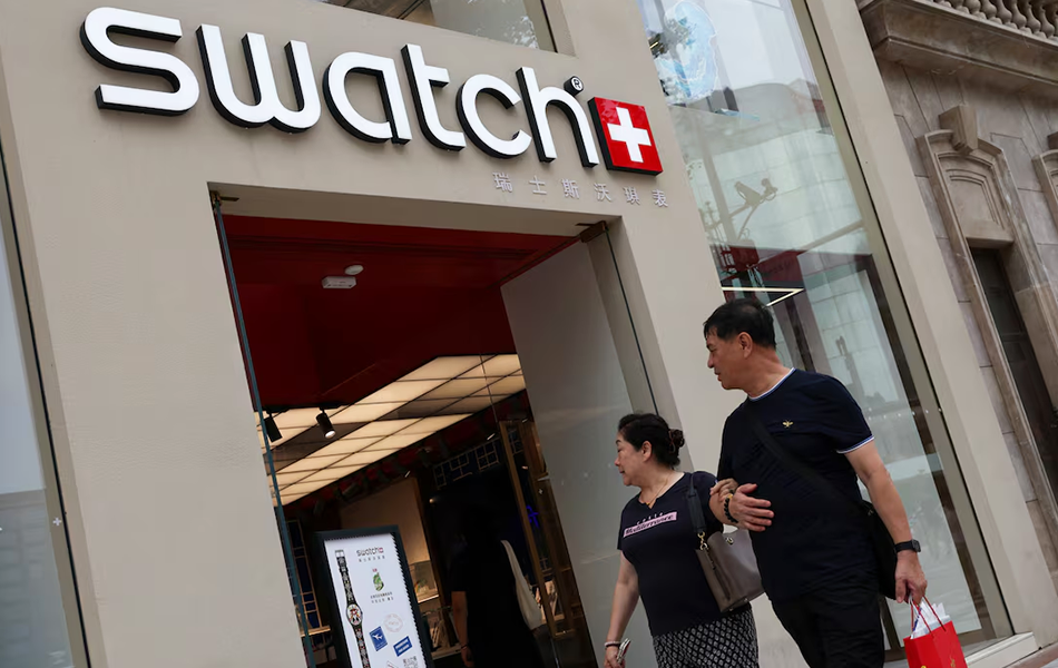 The Swatch Group has issued an apology after receiving significant backlash over a marketing campaign deemed racially insensitive by consumers. | Source: Reuters/Tingshu Wang