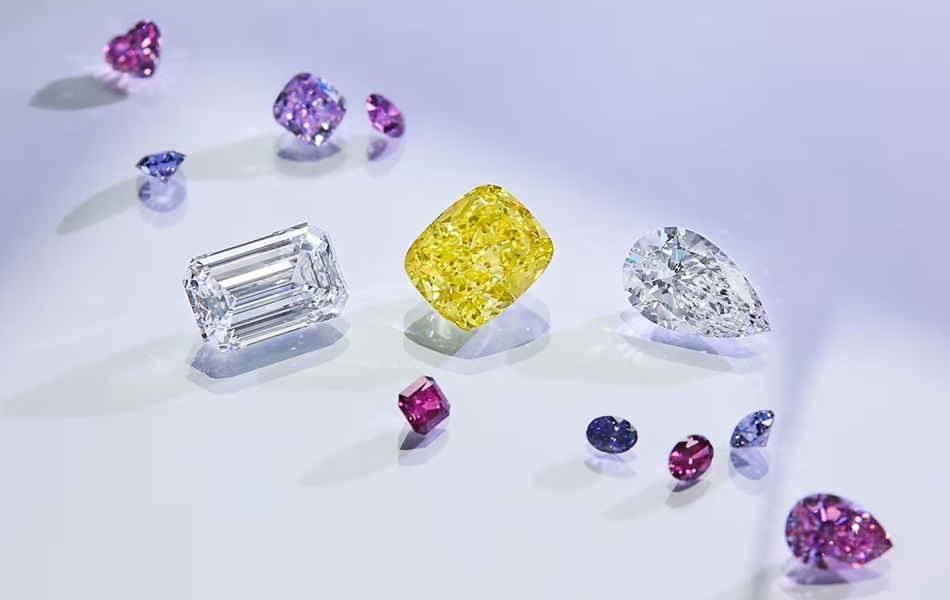 Rio Tinto has confirmed the details of its final Beyond Rare Tender, featuring 52 lots of fancy colour diamonds. | Source: National Jeweler