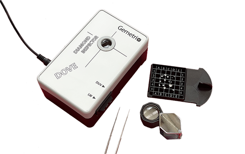 Earlier this year, Gemetrix announced the launch of the Dove, a tool used to distinguish between natural and synthetic diamonds. Six months later, the reception to the Australian-made lightweight diamond tester has been overwhelmingly positive. | Source: Gemetrix