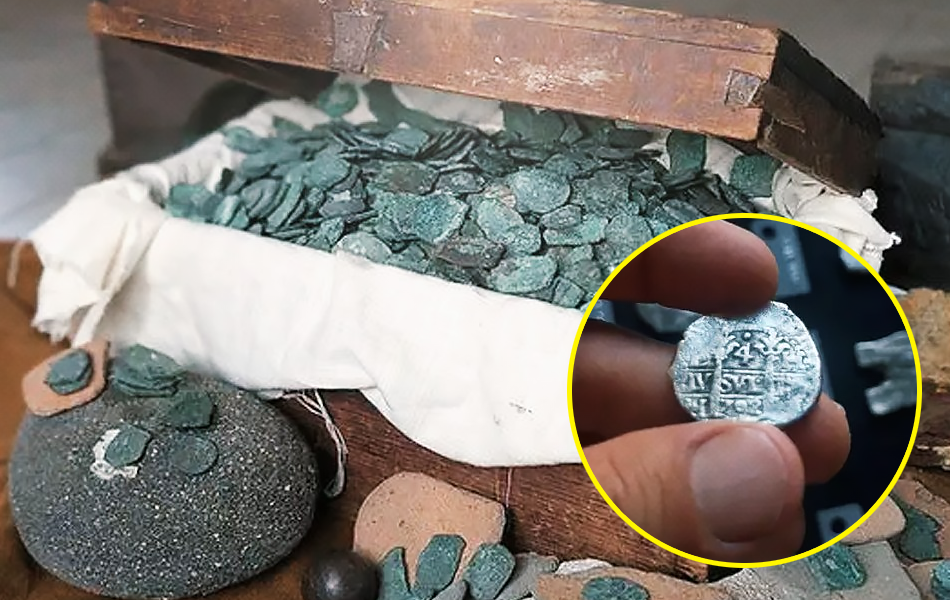 A trove of gold and silver valuables, lost beneath the ocean for more than 300 years, has been discovered off the coast of Florida by treasure hunters. | Source: KSP Highlights