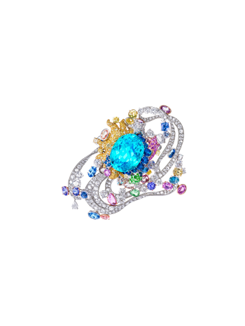 Côté D’Céleste Brooch by Anna Hu