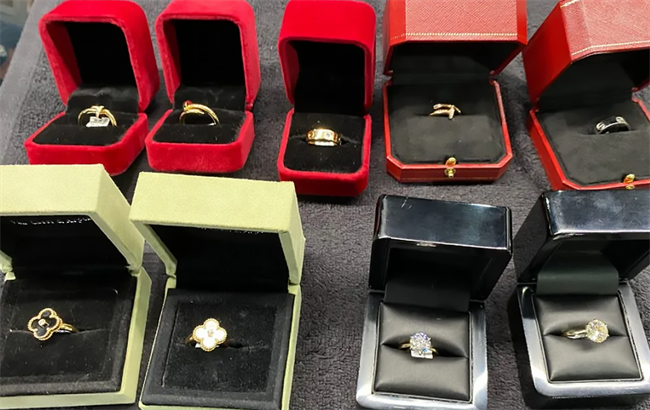 Investigators seized the jewellery after a search of the store, the safe, and business records failed to determine its origins or legitimacy.