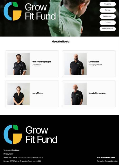 Grow Fit Fund, the collapsed children