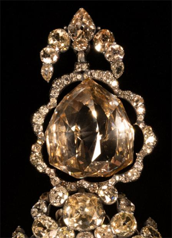 The legendary "Florentine" diamond of Austria