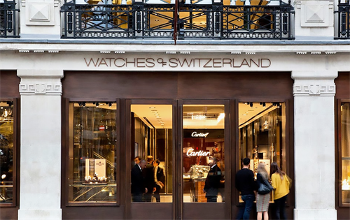 Watches of Switzerland has reported an impressive revenue increase during the first half of the financial year. | Source: Minotti London