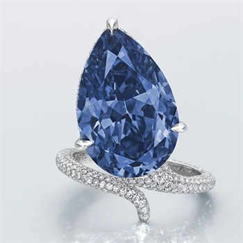 9.51-carat Mellon Blue