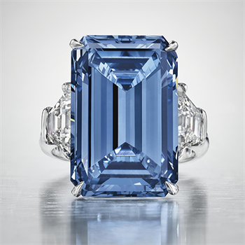 14.6-carats Oppenheimer Blue