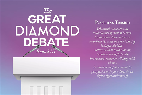 The Great Diamond Debate III: Passion vs Tension – Lab-grown diamonds have disrupted traditional markets, sparking debates on value, transparency, and clear natural-synthetic differentiation to sustain consumer trust and industry health.