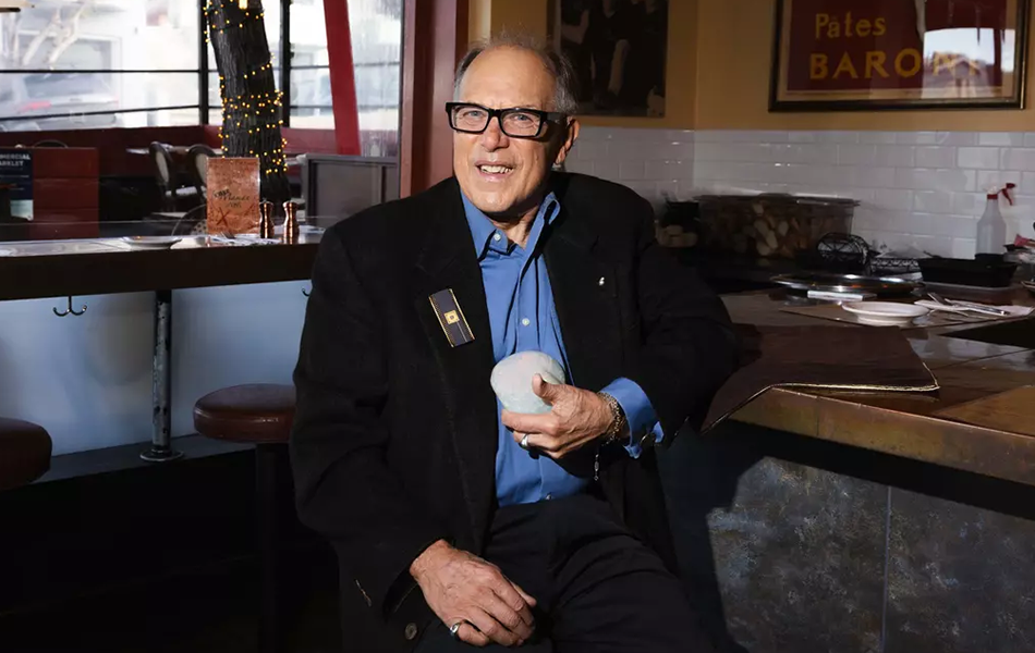 Sodokoff hopes to get $150,000 for the 3,749-carat stone. | Source: San Francisco Standard