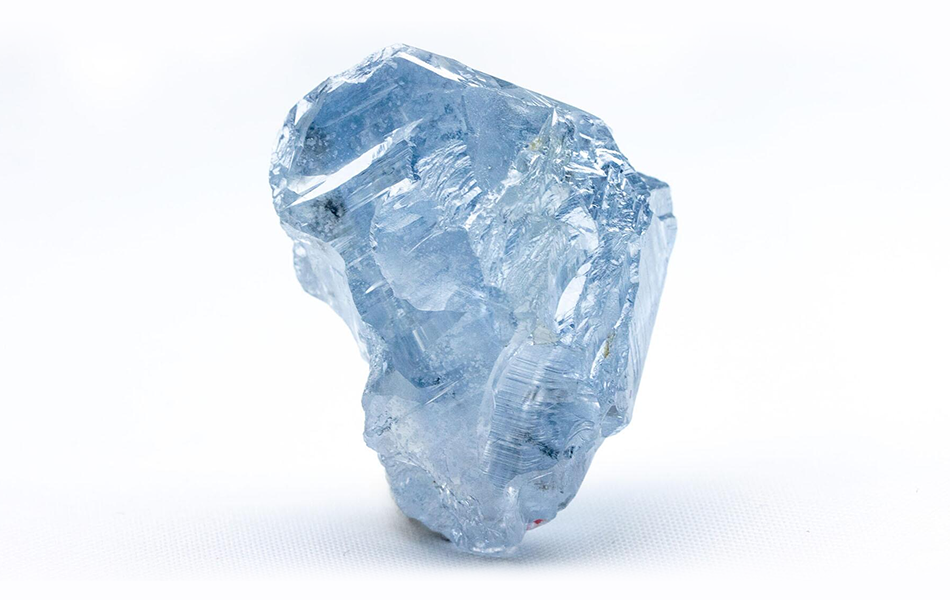 The 41.82-carat, Type IIb blue diamond. | Source: Only Natural Diamonds/Petra Diamonds