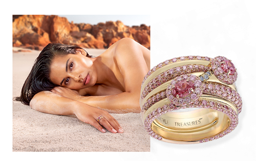 The Perth Mint has announced the sale of the one-of-a-kind ‘Argyle Treasures’ ring. | Source: The Perth Mint Australia