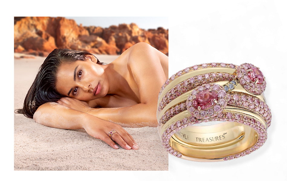 The Perth Mint has announced the sale of the one-of-a-kind ‘Argyle Treasures’ ring. | Source: The Perth Mint Australia