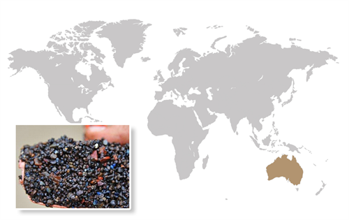 Historically, Australian sapphires were often dismissed as too dark. 