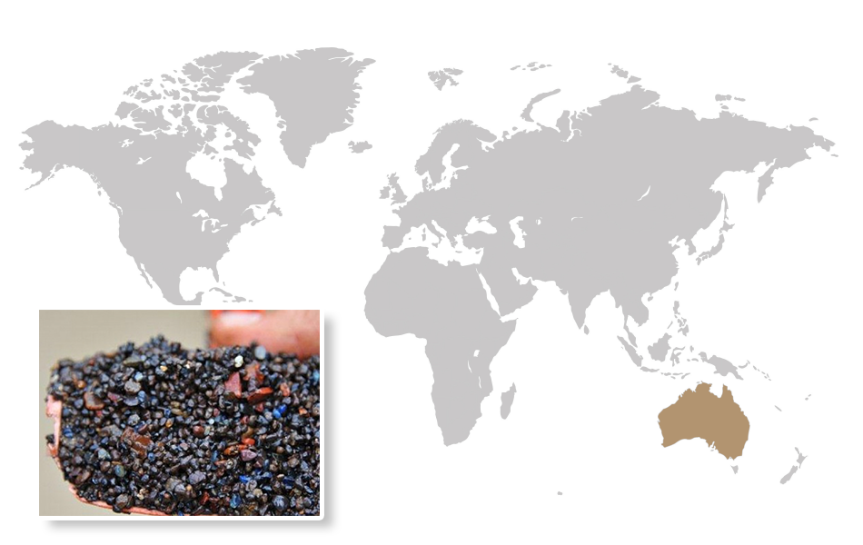 Historically, Australian sapphires were often dismissed as too dark. 