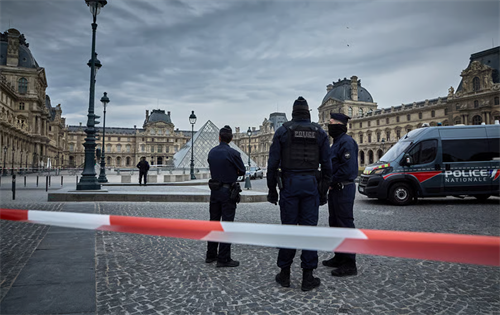 Two suspects in the brazen jewellery heist at the Louvre Museum in Paris have reportedly ‘partially’ confessed to their roles in the crime. | Source: Politico/Kiran Ridley/Getty Images