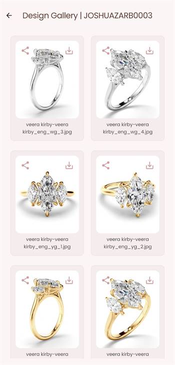 The app focuses on custom jewellery manufacturing and will allow images, renders, and videos to be shared with customers in real time.