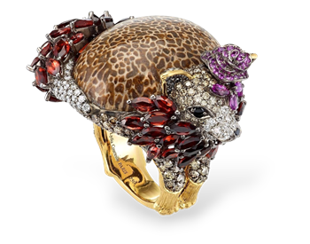 Desert Fox Ring by Lydia Courteille