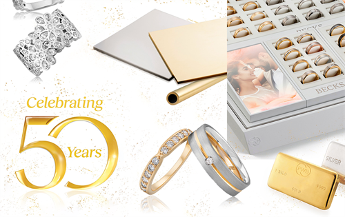 The upcoming Australian Jewellery Fair is set to be an important edition for BECKS, which is celebrating its 50th anniversary this year. | Source: Becks Group AU