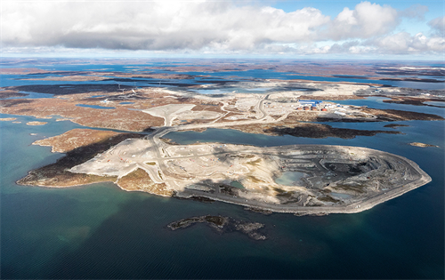 Diamond production at the Diavik Mine in Canada has come to an end after more than two decades. | Source: Rio Tinto