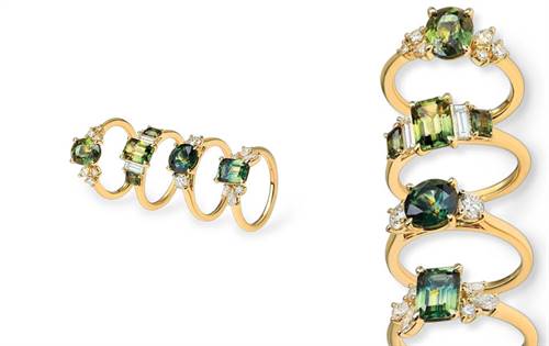 Refined Australian sapphire jewellery collection. Ethically sourced, showcasing remarkable colours in 9ct & 18ct gold. Contemporary elegance, thoughtfully designed in Australia. | Source: Sapphire Dreams - Sams Group Australia