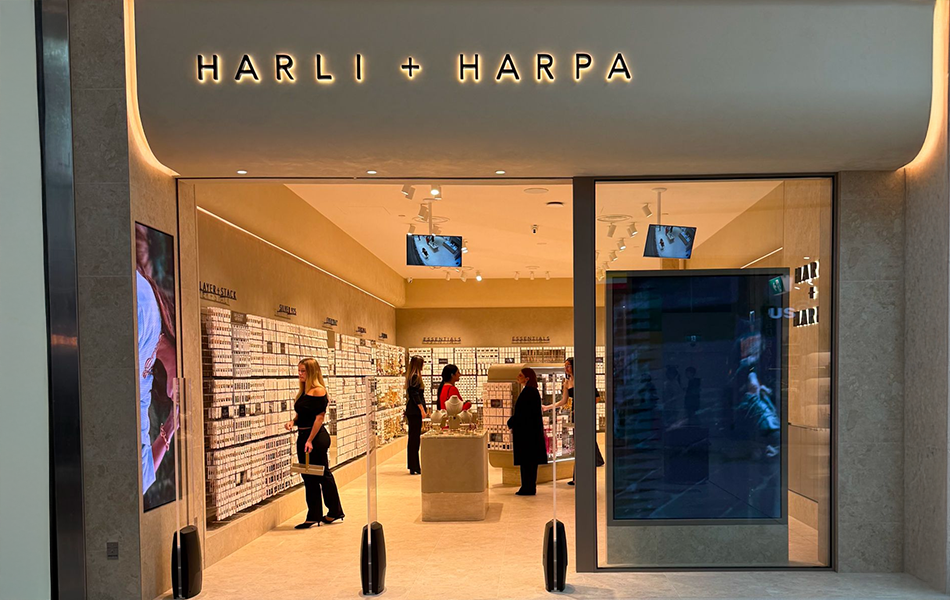 Newly founded Australian fashion jewellery chain Harli + Harpa has surpassed a significant milestone, now operating more than 50 stores worldwide. | Source: Harli + Harpa