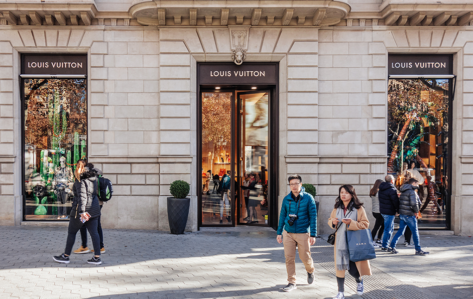 Luxury leader Louis Vuitton Moët Hennessy (LVMH) has reported a decline in revenue among its jewellery and watch brands during the first quarter of the financial year. | Source: Shutterstock