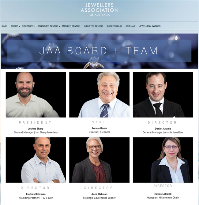 QUESTIONS: The JAA’s ‘About Board’ page highlights the fact that Anna Hakman’s listing stands out as being inconsistent with all other directors, also calling into question why the announcement of her appointment omitted important information for members and the wider industry.