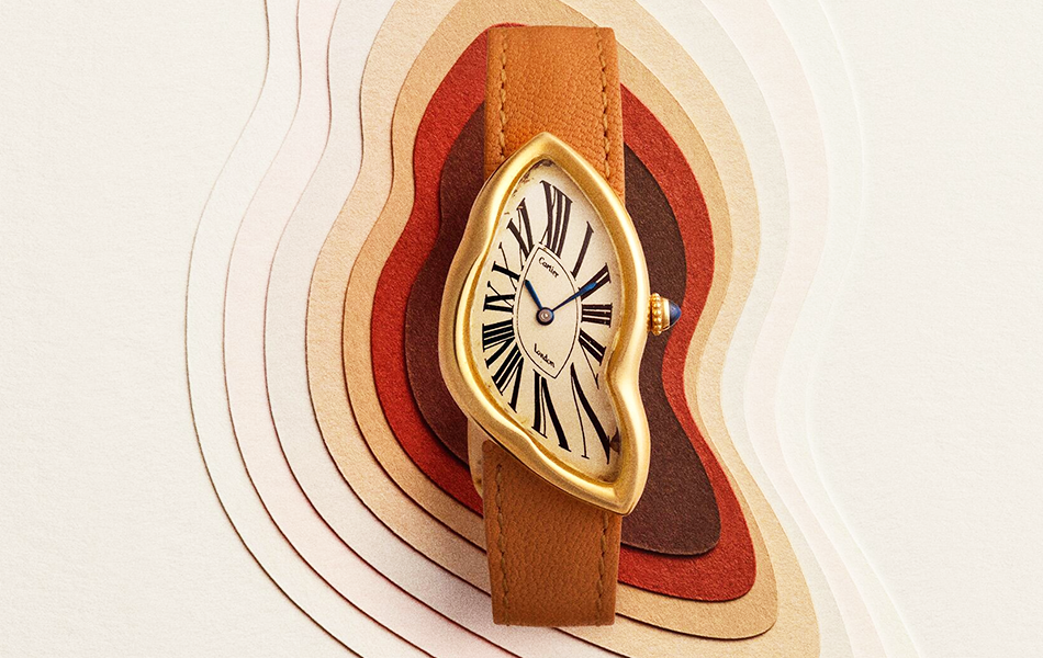 A 1987 Cartier Crash has been sold for a huge price at a sale in Hong Kong, setting a new record for the brand at the auction block. | Source: National Jeweler
